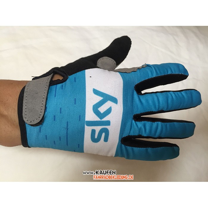 2020 Sky Lange Handschuhe Blau